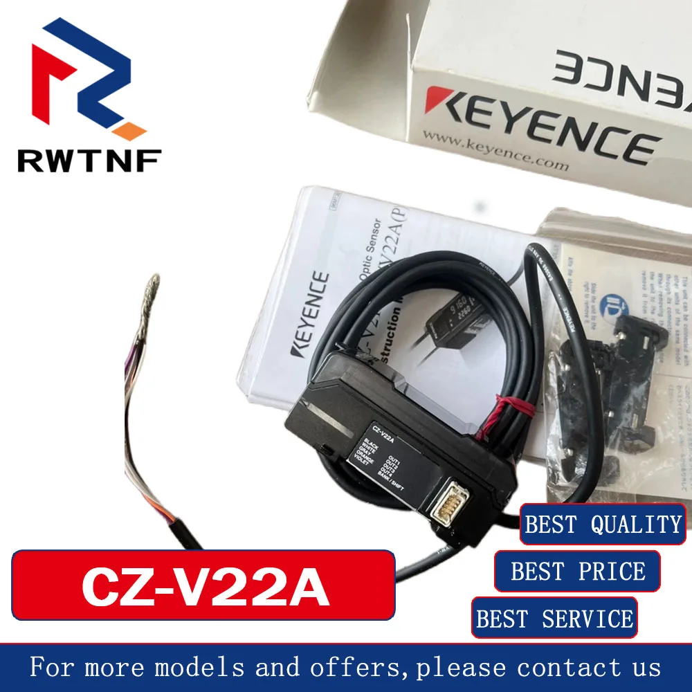 Brand New Genuine CZ-V22A KEYENCE Digital laser amplifier sensor, 100% original warehouse stock