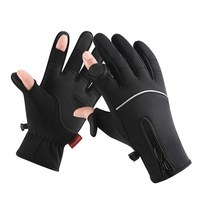 Winter Warm Touch Screen Gloves Outdoor Windproof Waterproof Cold-proof Gloves Men Driving Cycling Fishing Ski Gloves
