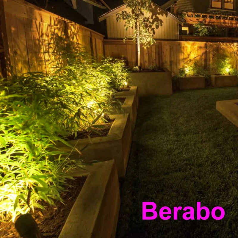 6 Stück Wasserdichte LED-Gartenlampen 220V/110V/12V 7W/10W mit Erdspieß für den Außenbereich – Detail 29