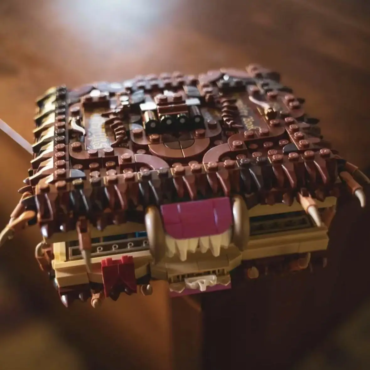 518 قطعة مينيسو ديزني شومبينغ الوحش كتاب الوحوش 76449 بنة نموذج الطوب ديكور المنزل لعبة عيد الميلاد هدية عيد ميلاد #3