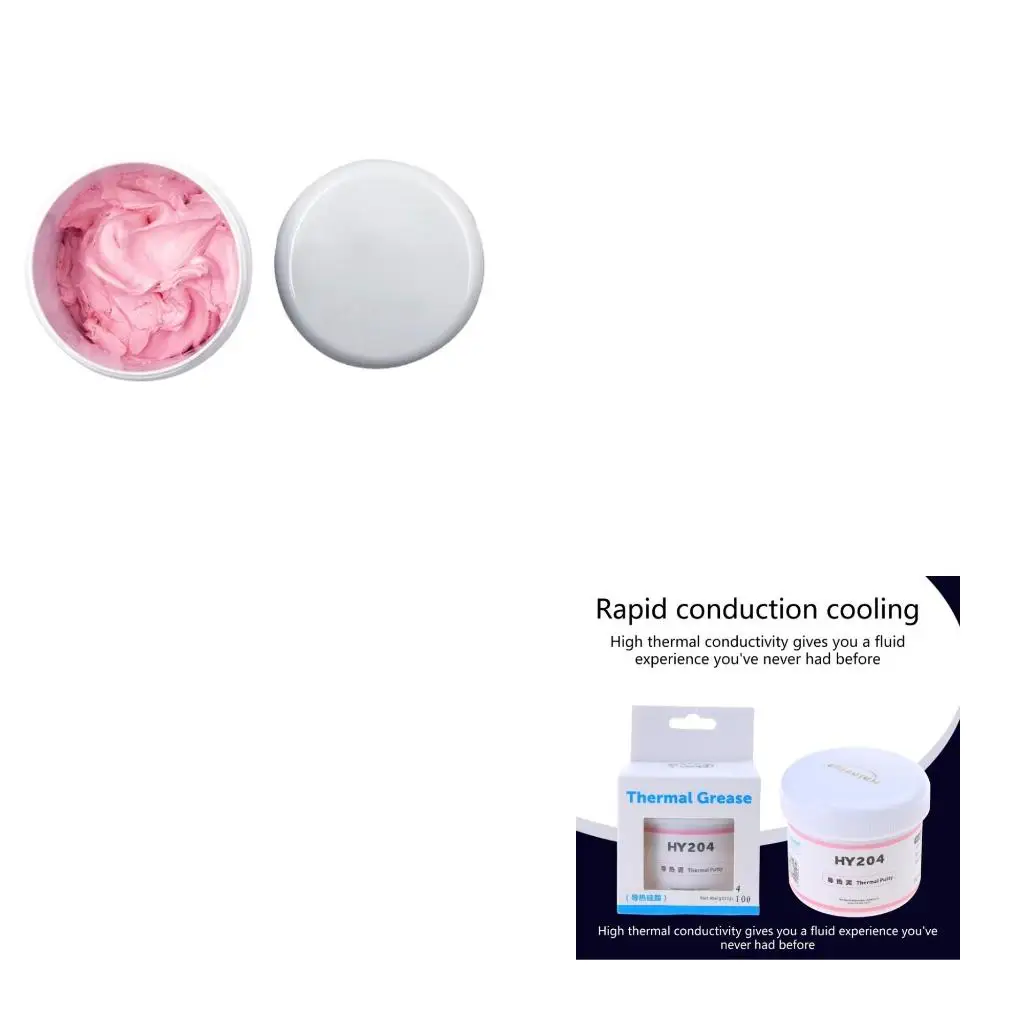 

100 г HY234, высокоэффективная термопаста, силиконовая паста, радиатор процессора, термопаста, розовая, 4,0 Вт/м-к