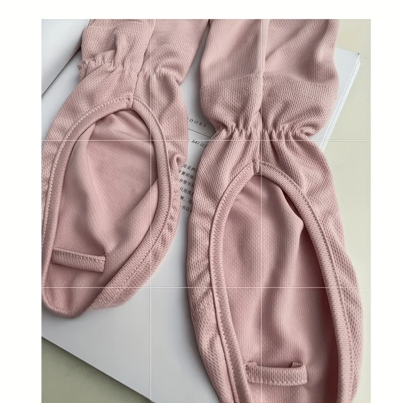 1 pair Summer sunscreen sleeves UV protection bag refers to sleeve cover Ice silk sun protection cycling horseshoe sleeves