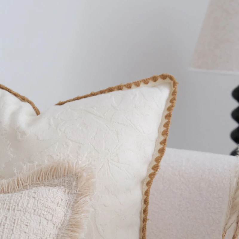 30X50/45X45/50X50CM Khaki Throw Pillow Cover Simple Homestay Waist Cushion Cover Decor Home Decorative Pillowcase