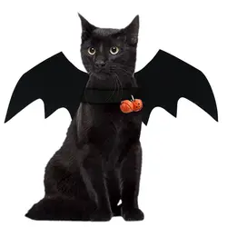 Hallowee Cat Clothes Bat Wings Funny Dog Costume Artificial Wing Pet Cosplay Prop Halloween Clothes Cat Dog Costume Pet Products