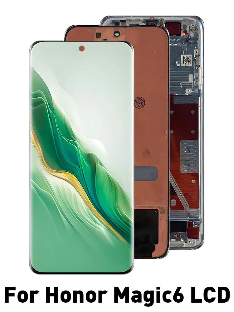 678インチamoledスクリーン-honor-magic6用-lcdディスプレイ-タッチスクリーンデジタイザー-honormagic6-bvl-an00用-lcd交換部品アセンブリ