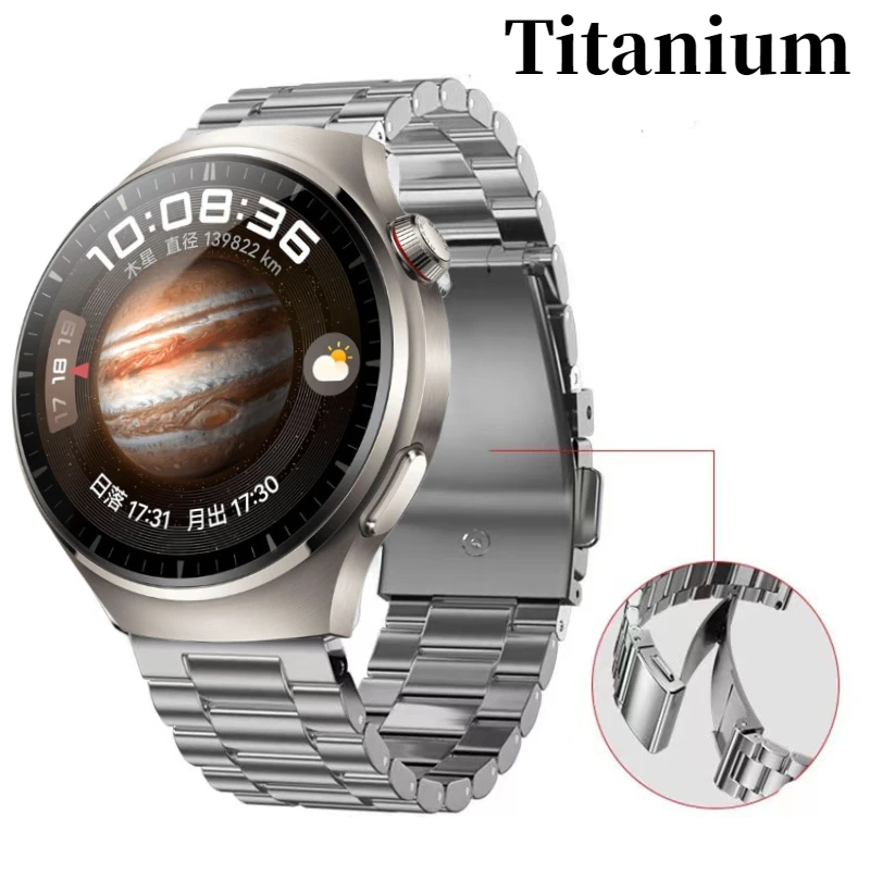 

22mm/20mm Titanium Alloy Metal Strap For Huawei Watch 4 Pro/GT3-2 Amazfit GTR/GTS 4 Bracelet Wristband Samasung Watch 6/5/4 Band