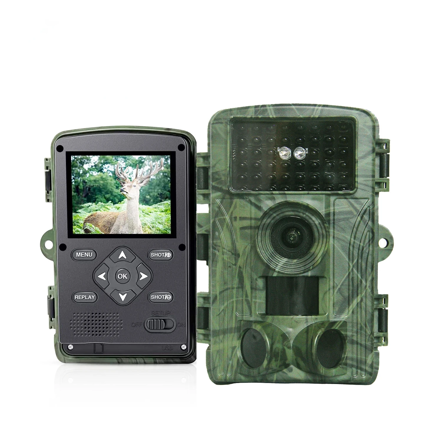 Wireless Outdoor Wildcamera 60Mp Night Vision Wholesale Trail Camera 4K