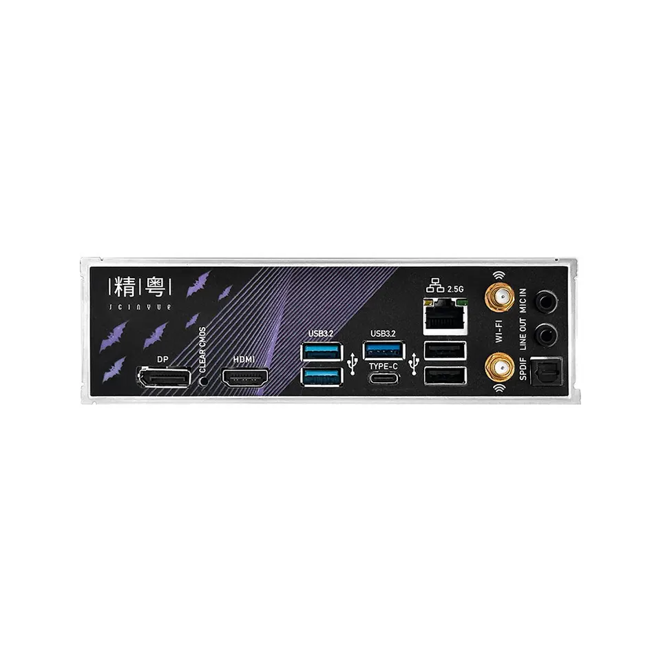 JGINYUE B650i Night Devil Mainboard ITX Mini DDR5 Computer AM5