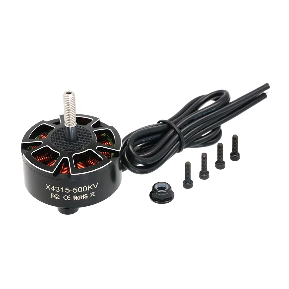 

4PCS UAngel X4315 4315 400KV 500KV 600KV Brushless Motor 6-8S 13 inch Long-range Large Torque X4315 RC Aircraft Parts