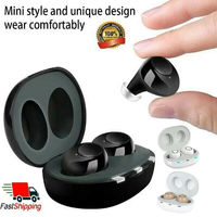 JINGHAO Hearing Aid Digital In-Ear Enhancer Sound Voice Hearing Amplifier Rechargeable