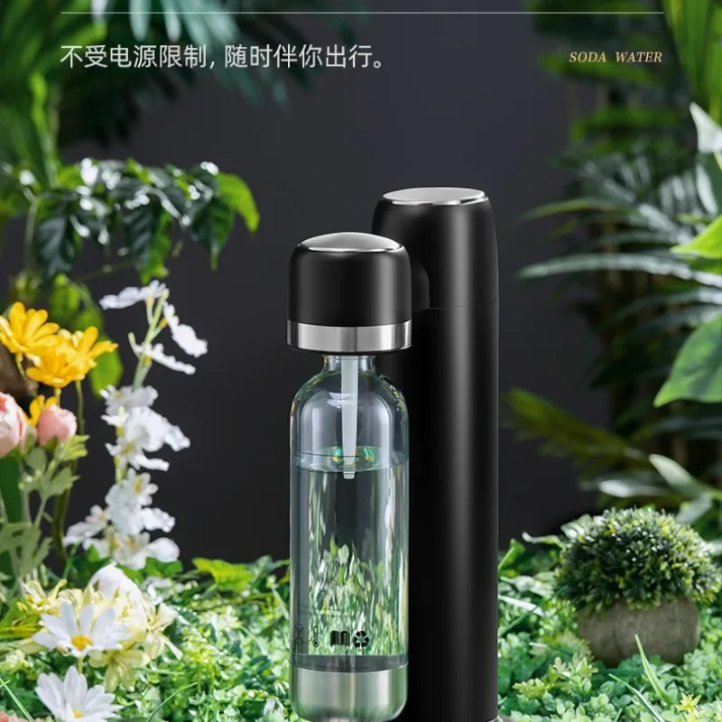 Household Sparkling Water Maker Soda Machine Carbonated Beverage Bubble Tea Shop Commercial Drink Carbonation Device