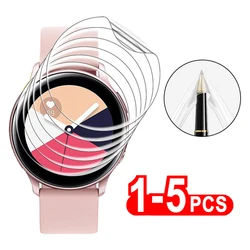 1-5pcs for Samsung Galaxy Watch Active 4 2 40mm 44mm Soft Hydrogel Film for galaxy watch 5 Pro Gear S2 S3 Classic Frontier Sport