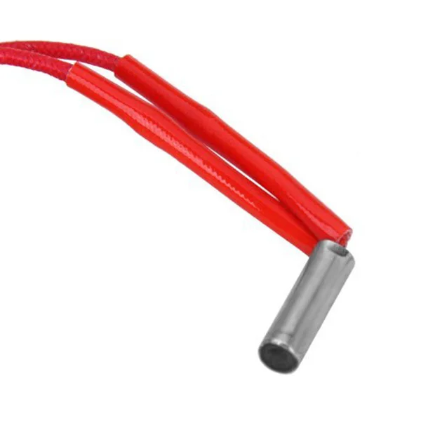 

12V 40W Red Cartridge Heater 3D Printer Reprap Mendel 1M Wire 6Mm Stainless Steel Heating Rod For Plastic Food Industry