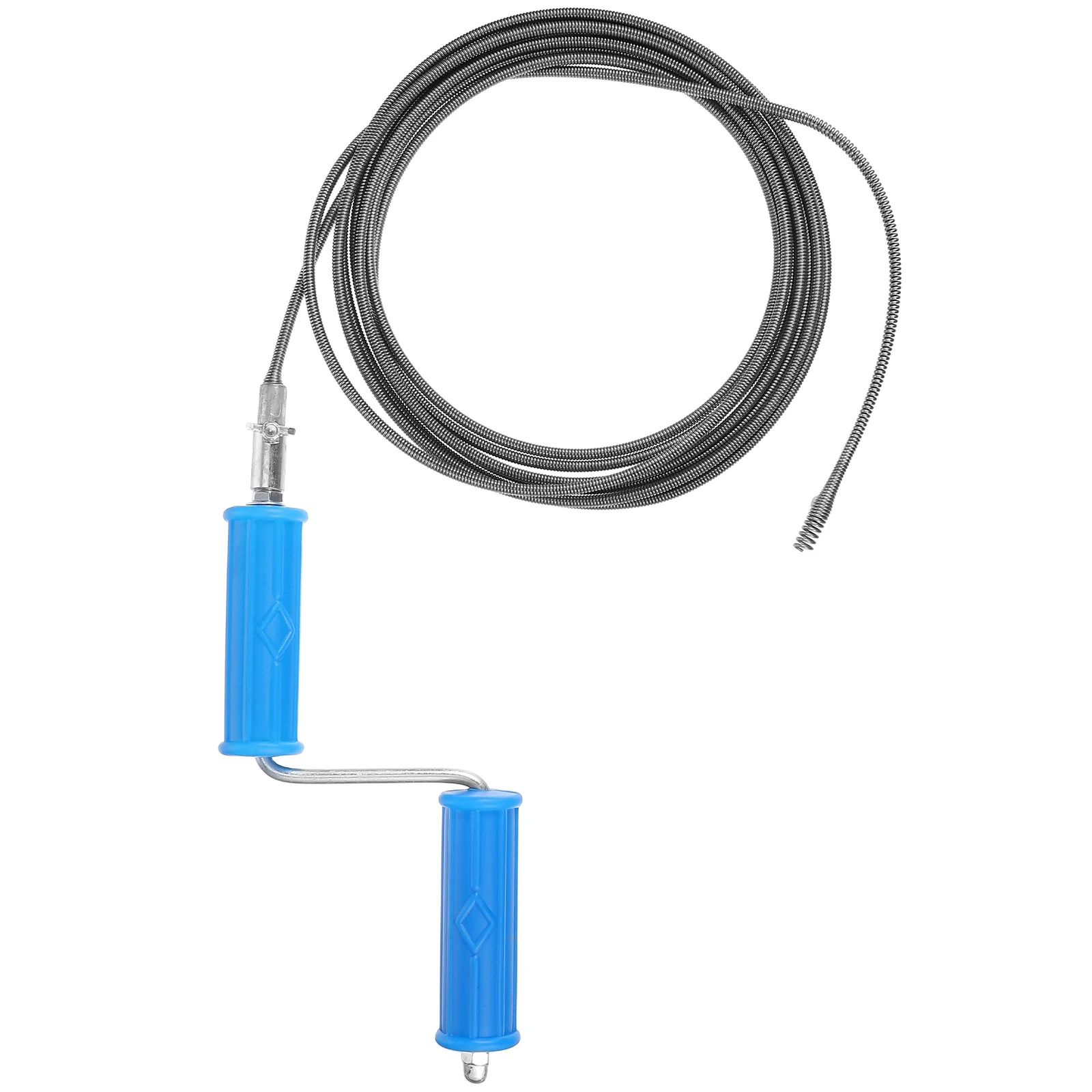 

5M Drain Auger Flexible Grabber Tool Professional Plumbing Hair Removal Snake Unclog Sink Dredging Spring For Shower Bathtub