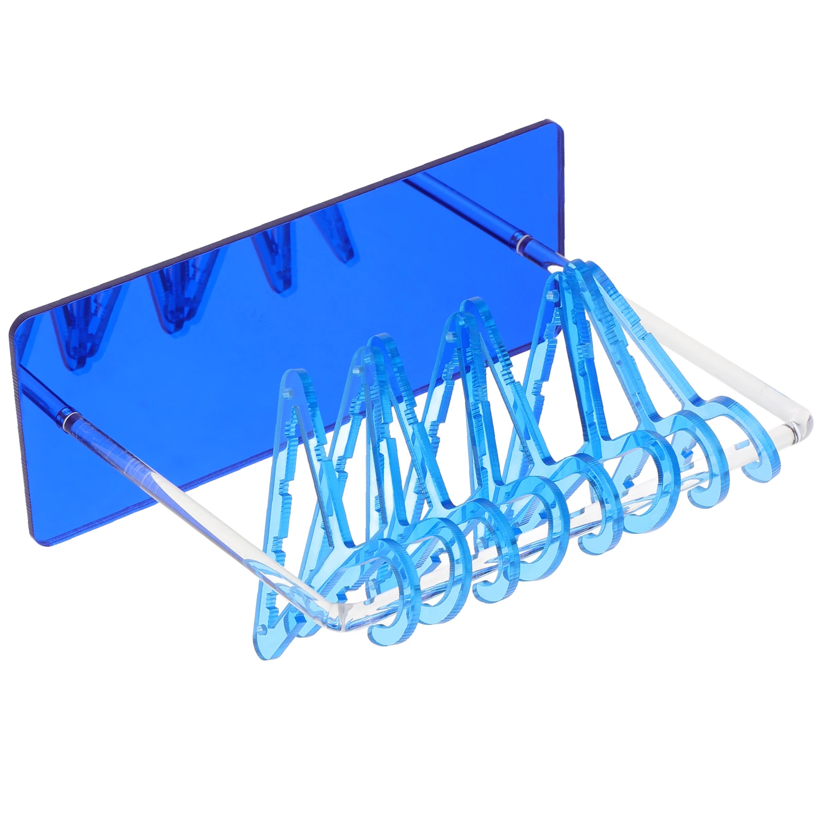 

Earring St Acrylic Display Holder Piece Jewelry Hangers Hanging ganizer Small Necklace Earrings Gemstone Blue