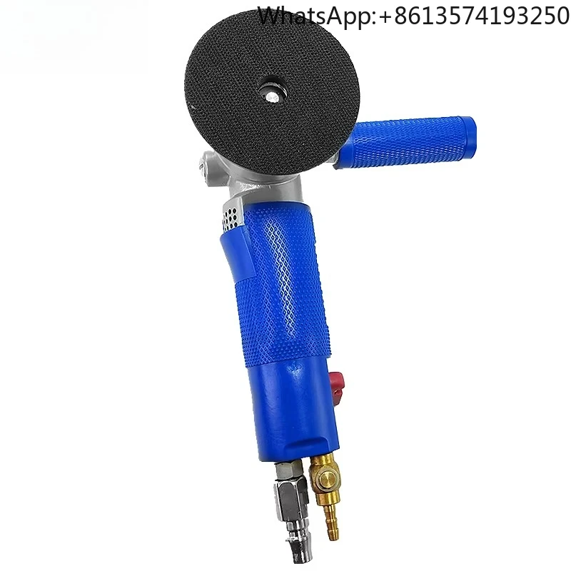 

Hot Selling 3" Inch Pneumatic Wet Sander Polisher Air Operated Water Angle Grinder for Granite, Concrete and Marble Cutting