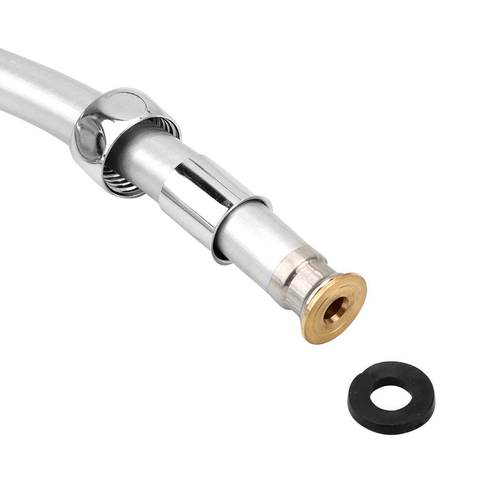 مرنة مكافحة لف اكسسوارات الحمام ارتفاع ضغط GI/2 واجهة عالمية 1.2/1.5/2 متر بولي كلوريد الفينيل خرطوم دش محمول #6