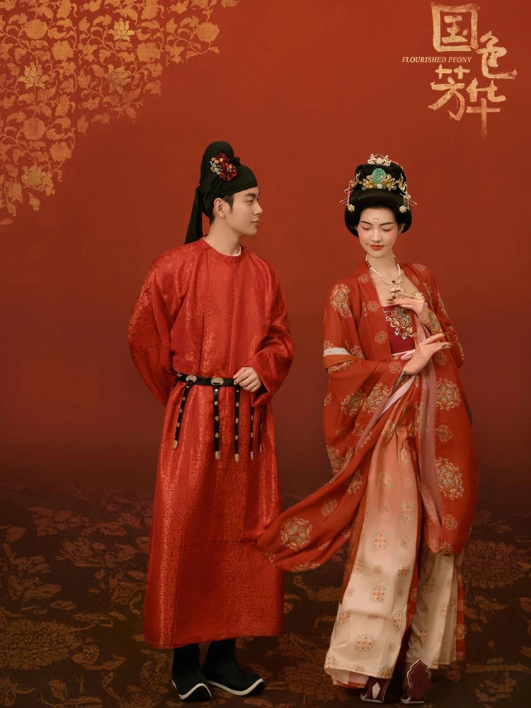 

National Elegance Yang Zil Li Xian Tang Dynasty Hanfu Wedding Dress Photography Studio Theme Costume New Arrival 2025 Spring