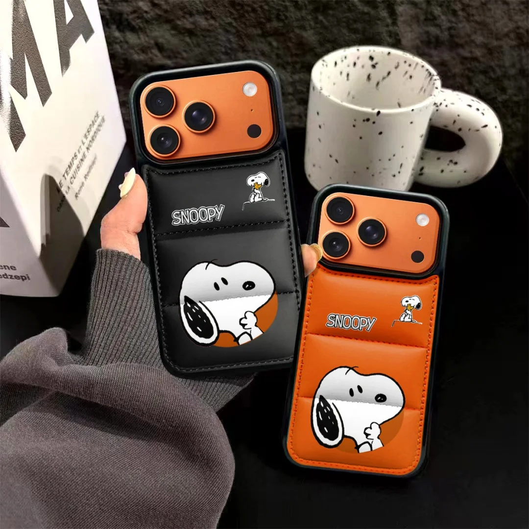 

Cartoon Cute Snoopies New Phone Case For IPhone 17 16e 16 15 14 13 12 11 Mini Pro Max X XR XSMax 8 Plus 17 Air Anti Fall Cover