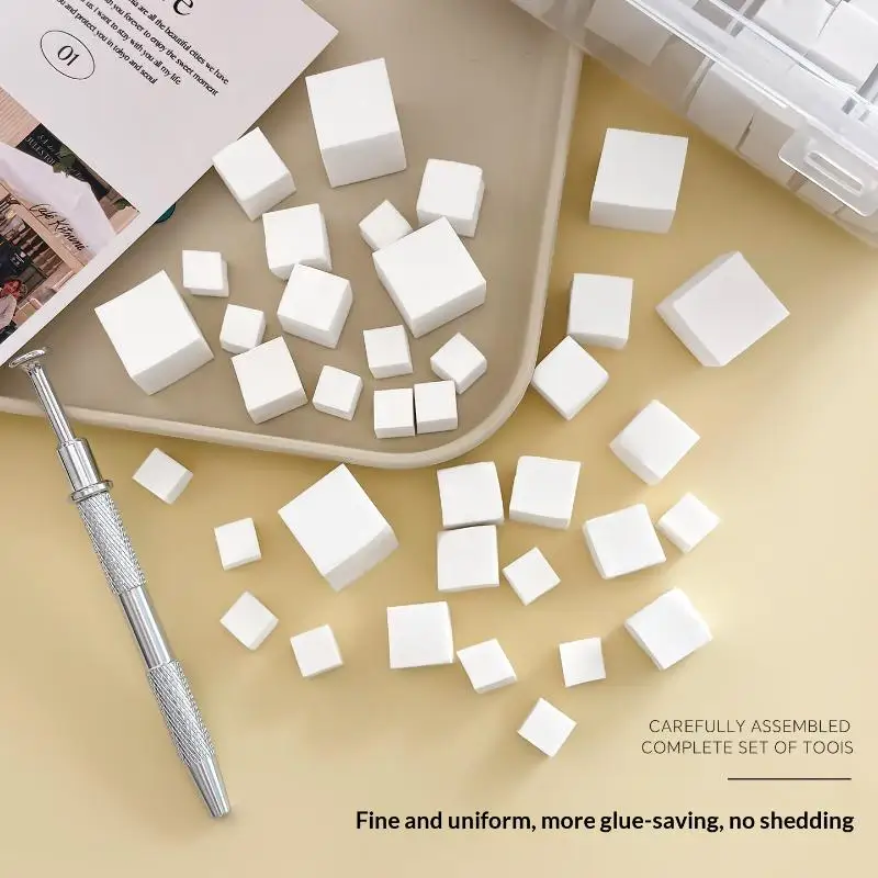 130Pcs Nail Art Sponge Set Gradient Nail Brushes Gel Polish DIY Design Nail Sponge Grab Pen Manicure Supplies Tools