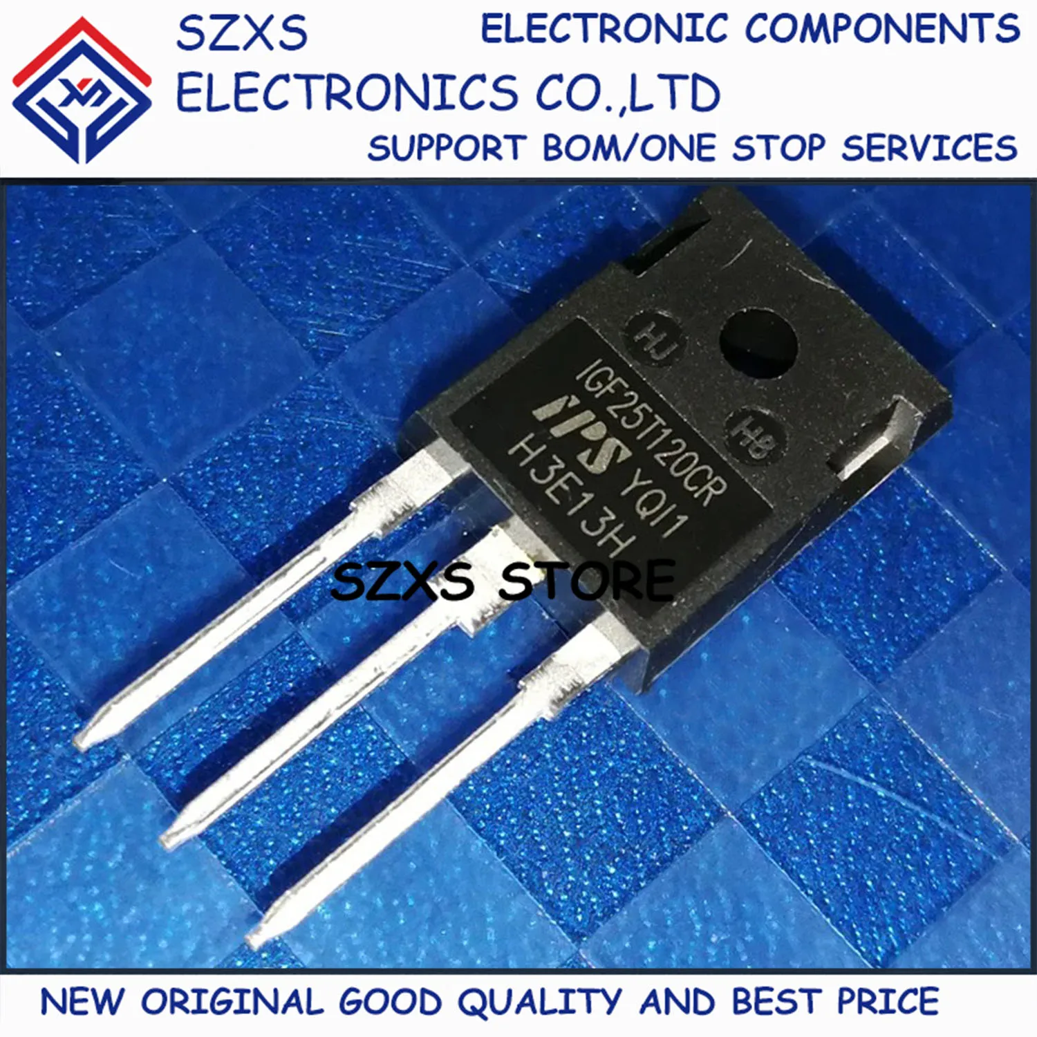 

New Original 5Pcs IGF25T120CR TO-247 1200V 25A Powerful IGBT Transistor In Stock Electronic Components Good Quality
