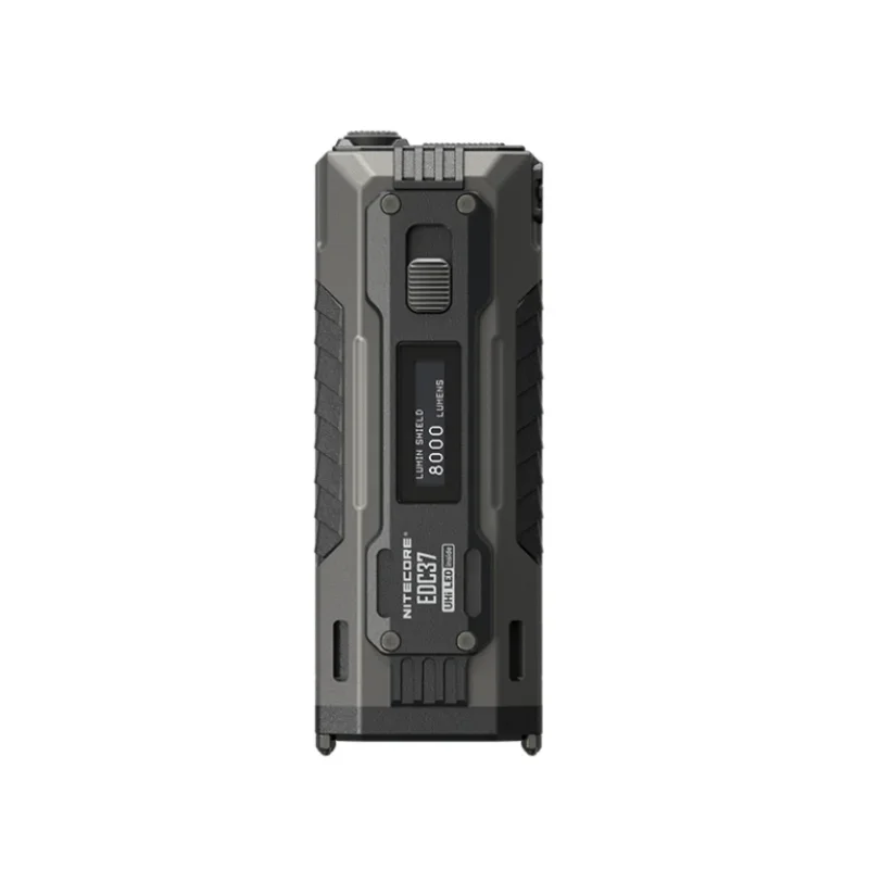 NITECORE EDC37 Ultimate Tactical EDC Flashight 8000 Lumens 18W USB-C Rechargeable Troch Light Built-in 8000mAh Li-ion Battery