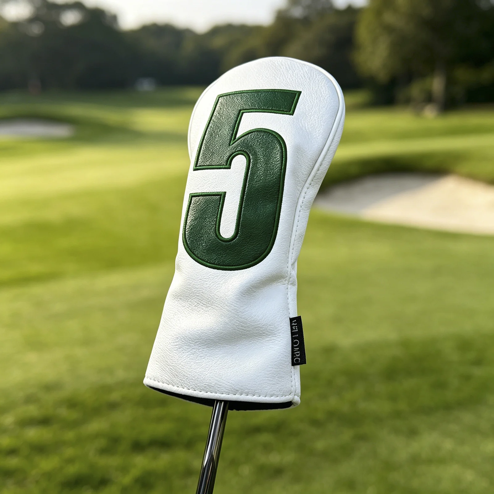 Unique Stitched Digit Pattern Golf Headcover Accessory for Training Game Use view 6
