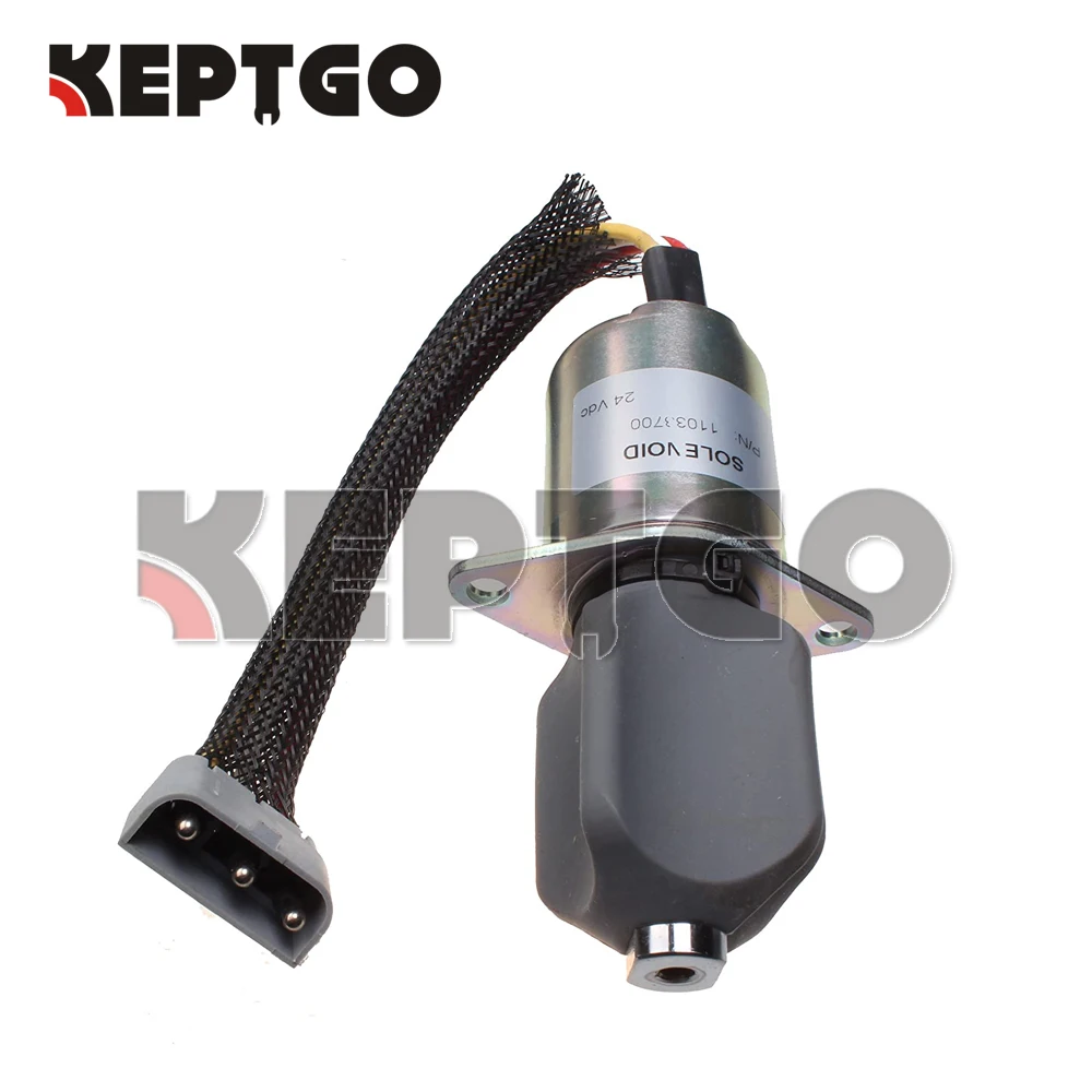 Stop Solenoid 24V 6785-5121 11033700 for Volvo Wheel Loaders L70C L330C L70B