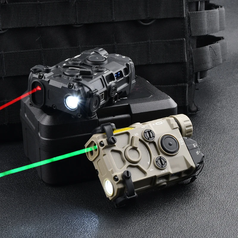 WADSN OGL Laser Nylon Red Dot Green IR Infrared-aimed Laser White LED Lighting Full Function Hunting Indicator Original Marking