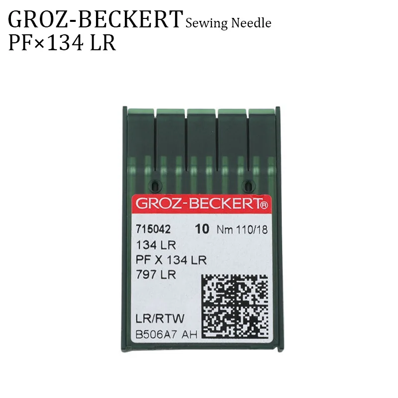 

20PCS Groz-Beckert PF×134 LR Industrial Sewing Needles,Buttonhole Machine Leather Cutting Needles,Genuine Sewing Machine Needles