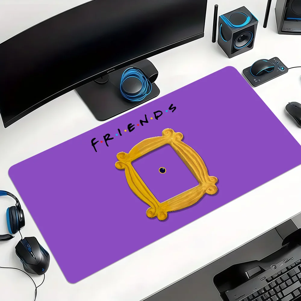 Classic F-Friends Tv  Show F-Friend Mouse Pad Rubber Desktop Thickened Large MousePad Office Non-slip Gaming Desk Mats XXL