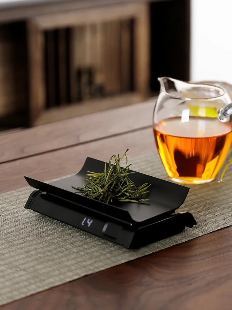 

Mini High Precision Portable Tea Weighing Electronic Scales Household Tea Zeke Scales Tea Pocket Scale Accessories