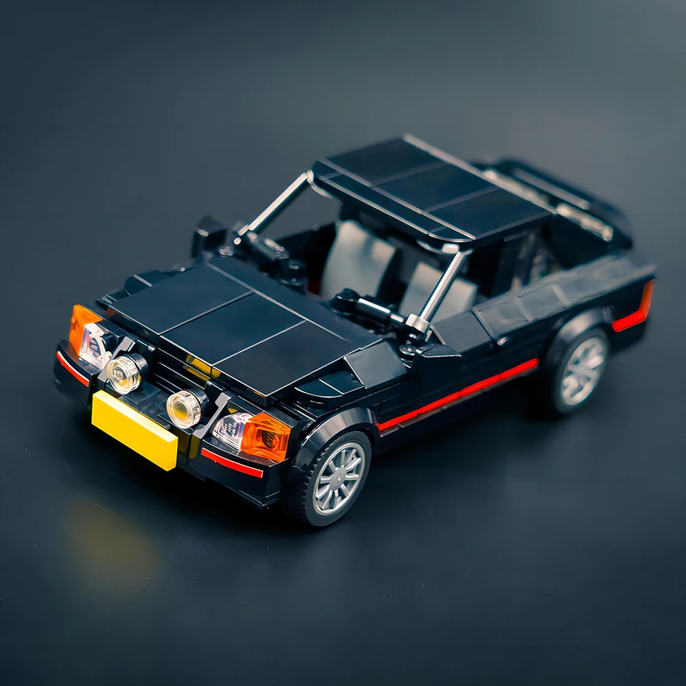 ความเร็ว MOC 373 ชิ้น ​ ​ Champions City Car กีฬารถบล็อกอาคารเทคโนโลยี Racing รถ DIY ของเล่นเด็กคริสต์มาสของขวัญ