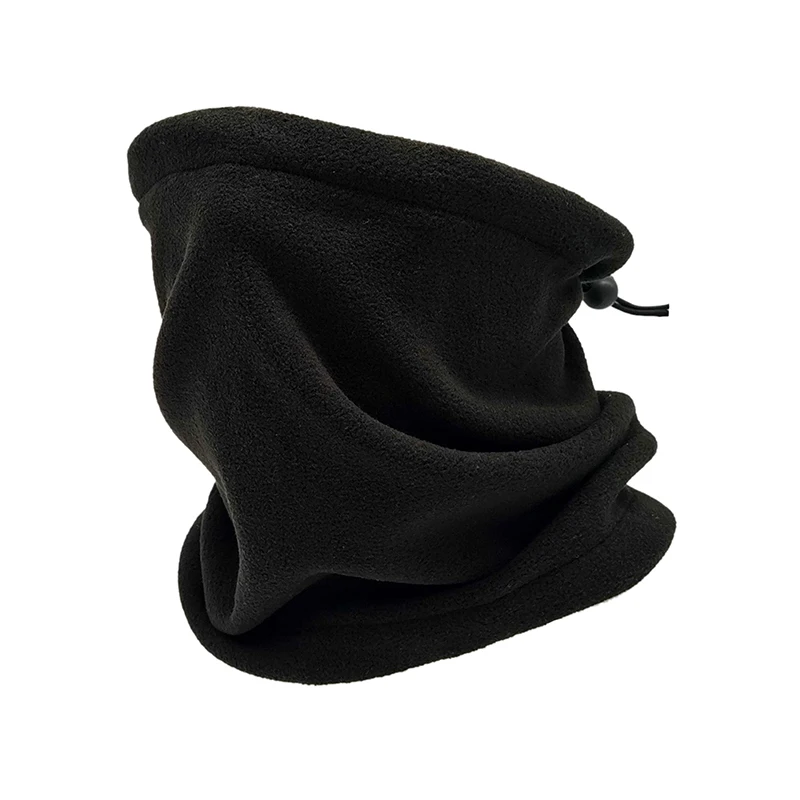 Winter Outdoor Sports Scarves Velvet Neck Gaiter Ski Tube Scarf Half Face Cover For Men Women Cold-proof Collar Neckerchief