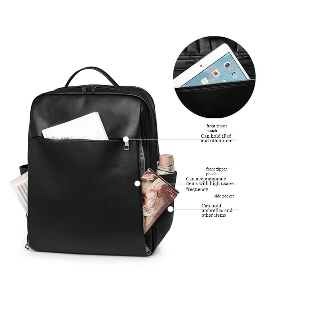 2025 حقيبة ظهر عصرية جديدة للرجال حقيبة ظهر للأعمال حقيبة ظهر ترفيهية حقيبة ظهر للسفر حقيبة كمبيوتر محمول عصرية متعددة الاستخدامات