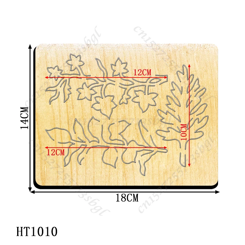 Leaf Cutting dies - New Die 2022 Cutting And Wooden Mold,HT1010 Suitable For Common Die Cutting Machines On The Market.