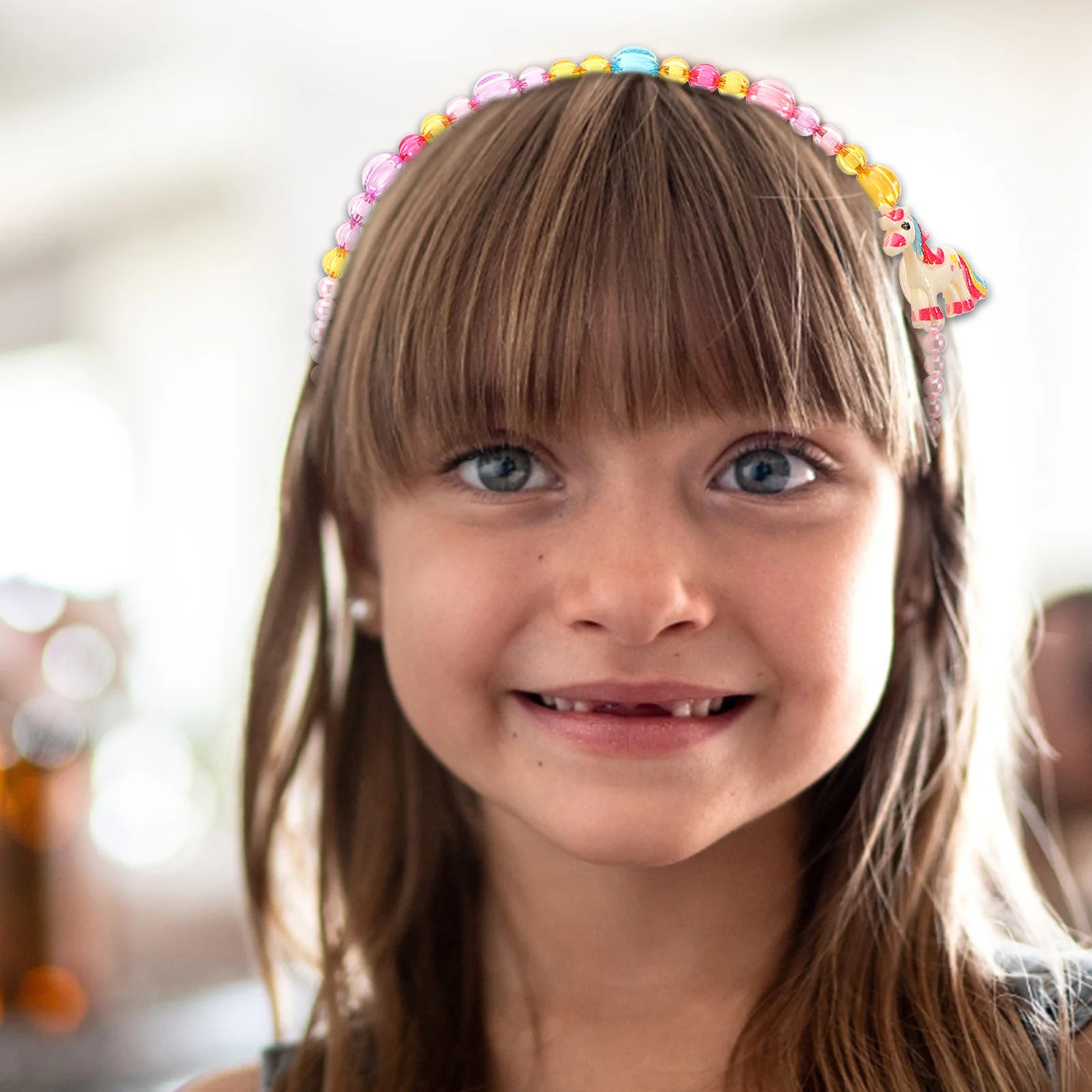 1 set 1 Set Kids Jewelry Set Plastic Gems Necklace Bracelet Earring For Toddler Girls Little Girl Gift Decorative Dress Up Shiny