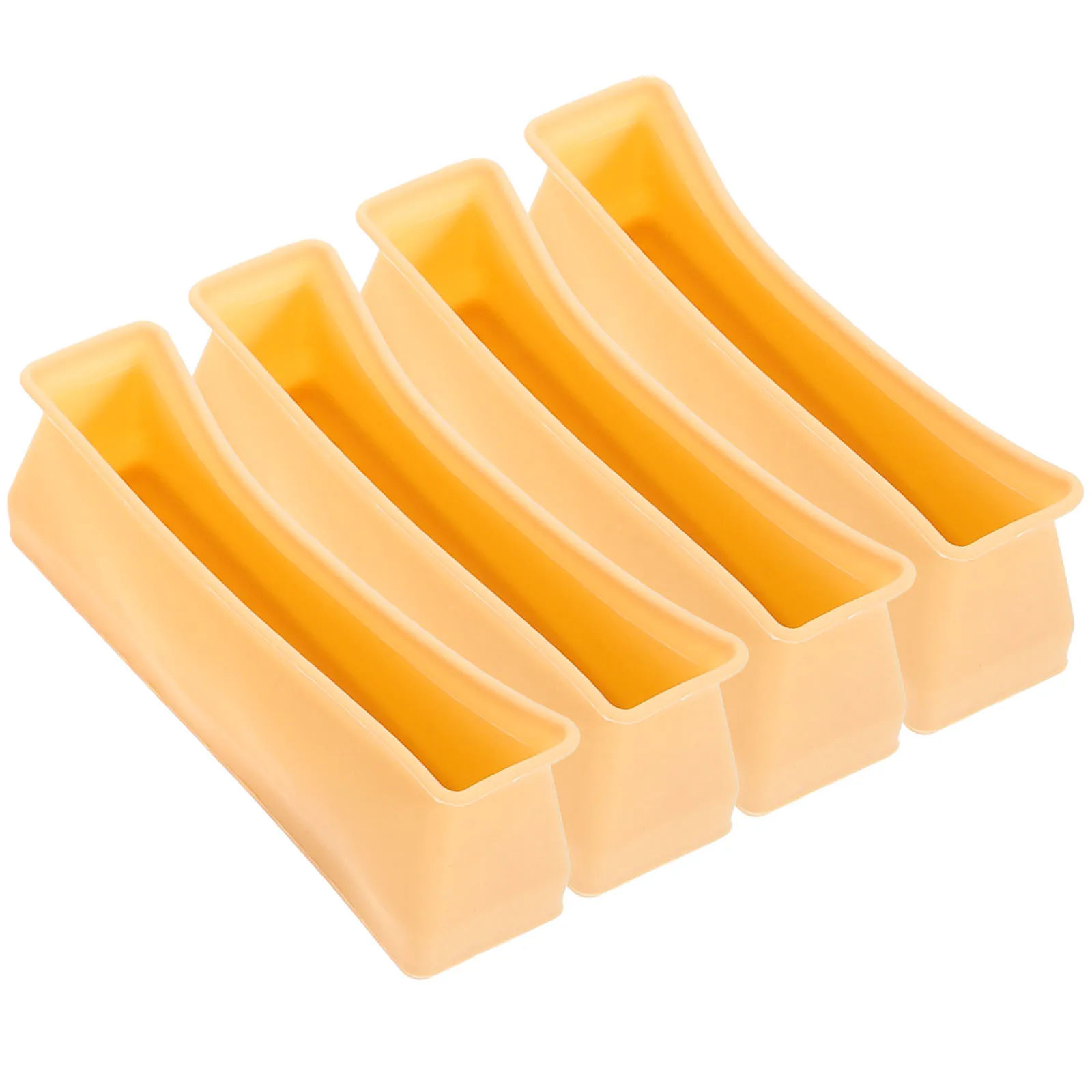 

4Pcs Nonslip Bed Legs Protectors Antiskid Silicone Pads Furniture Coasters Stop Sliding Caps for Hardwood Floors