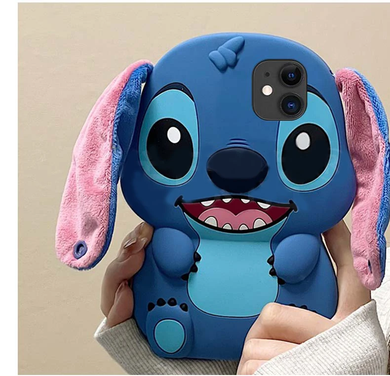 

3D Cartoon Stitch CaseFor Samsung Galaxy S22 S23 S24 Ultra S21 Plus S20 S23 FE S21 FE S10 A53 A33 Note 20 10 Lite Tpu Cover