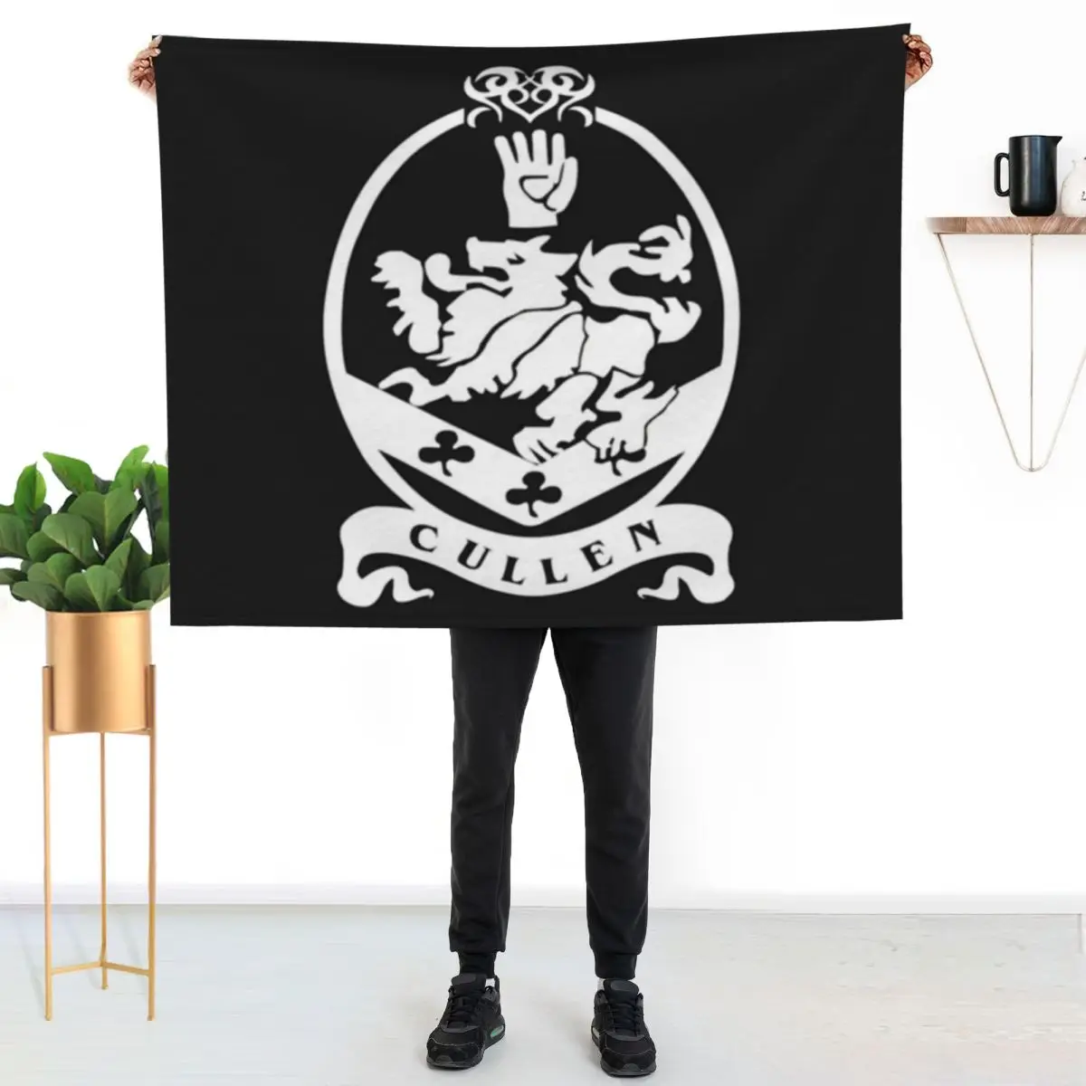 

Cullen Crest Throw Blanket Machine Washable Soft Warm Blanket