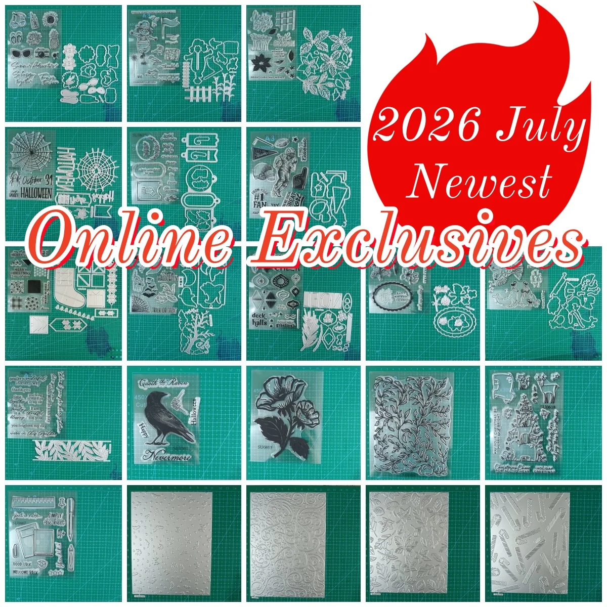Candle Making Guide - 2026年7月発売 ハロウィン クリスマス 誕生日 クリアスタンプ メタルカッティングダイ
