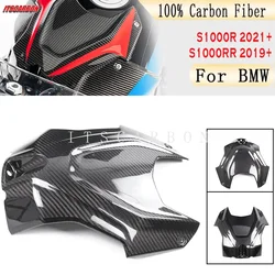 2025 For BMW S1000RR S1000 R S1000R 2021 2022 2023 2024 Carbon Fiber Motorcycle Front Fuel Tank Airbox Cover Fairing Kits Parts
