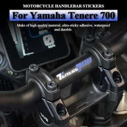 Calcomanias de motocicleta azules y blancas for Tenere 700 2023, pegatinas impermeables para manillar For Yamaha TENERE 700 Tenere 700 2020 2021 2022, accesorios