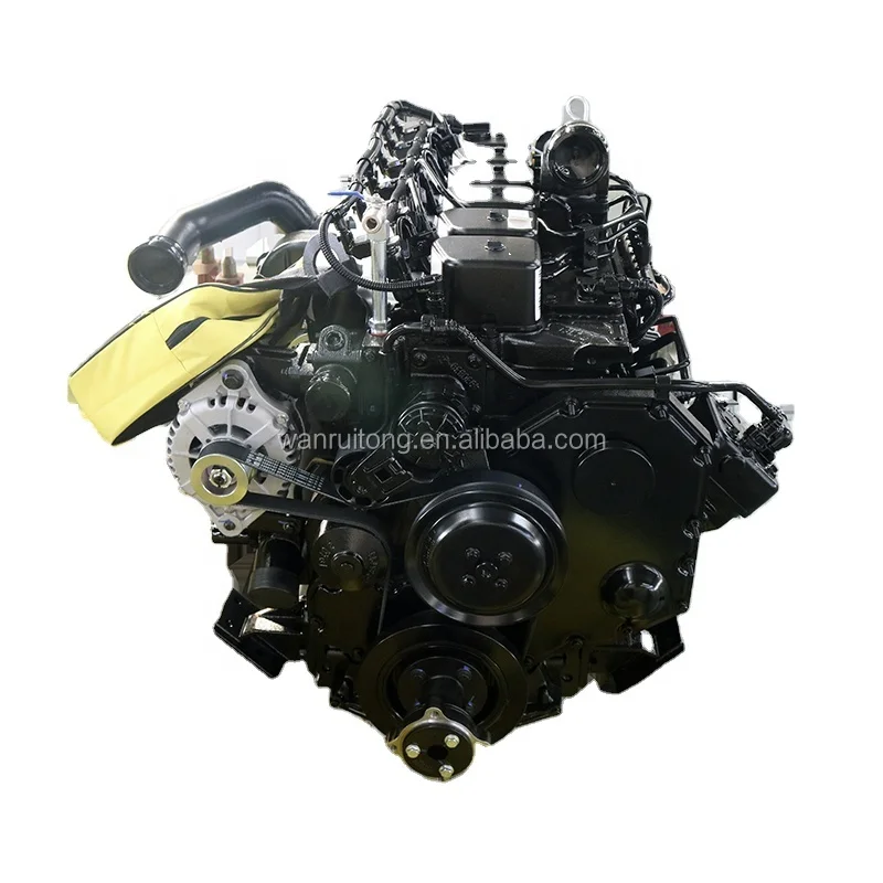 VIT-JE CUMMIN-S 140KW 4 Cylinder Engine Assembly ISB190 50 with Water Cooling