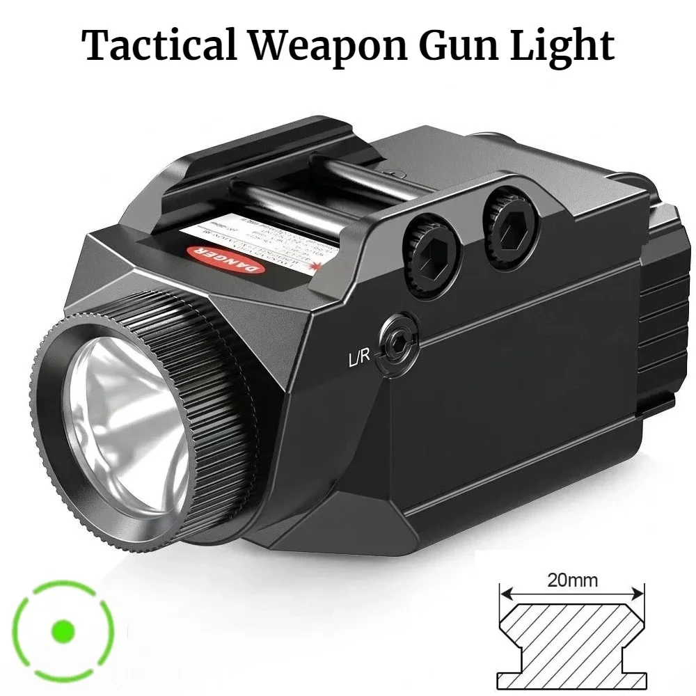600-lumes-tactical-led-torch-rechargeable-2-in-1-combo-green-dot-strobe-scout-lamp-gun-light-for-outdoor-hunting-fit-20mm-rail