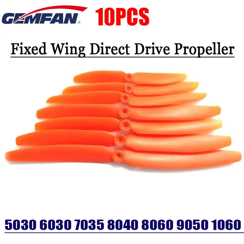 GEMFAN 5030 6035 7035 8040 8060 9050 1060 Electric Direct Drive Propeller for RC Models Airplane Fixed-Wing Aircraft Drone Parts