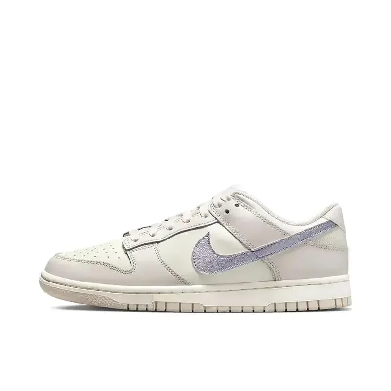 

Nike Dunk Low Бежевый Фиолетовый Повседневная женская обувь для скейтбординга Легкие нескользящие прогулочные кроссовки DX5930-100