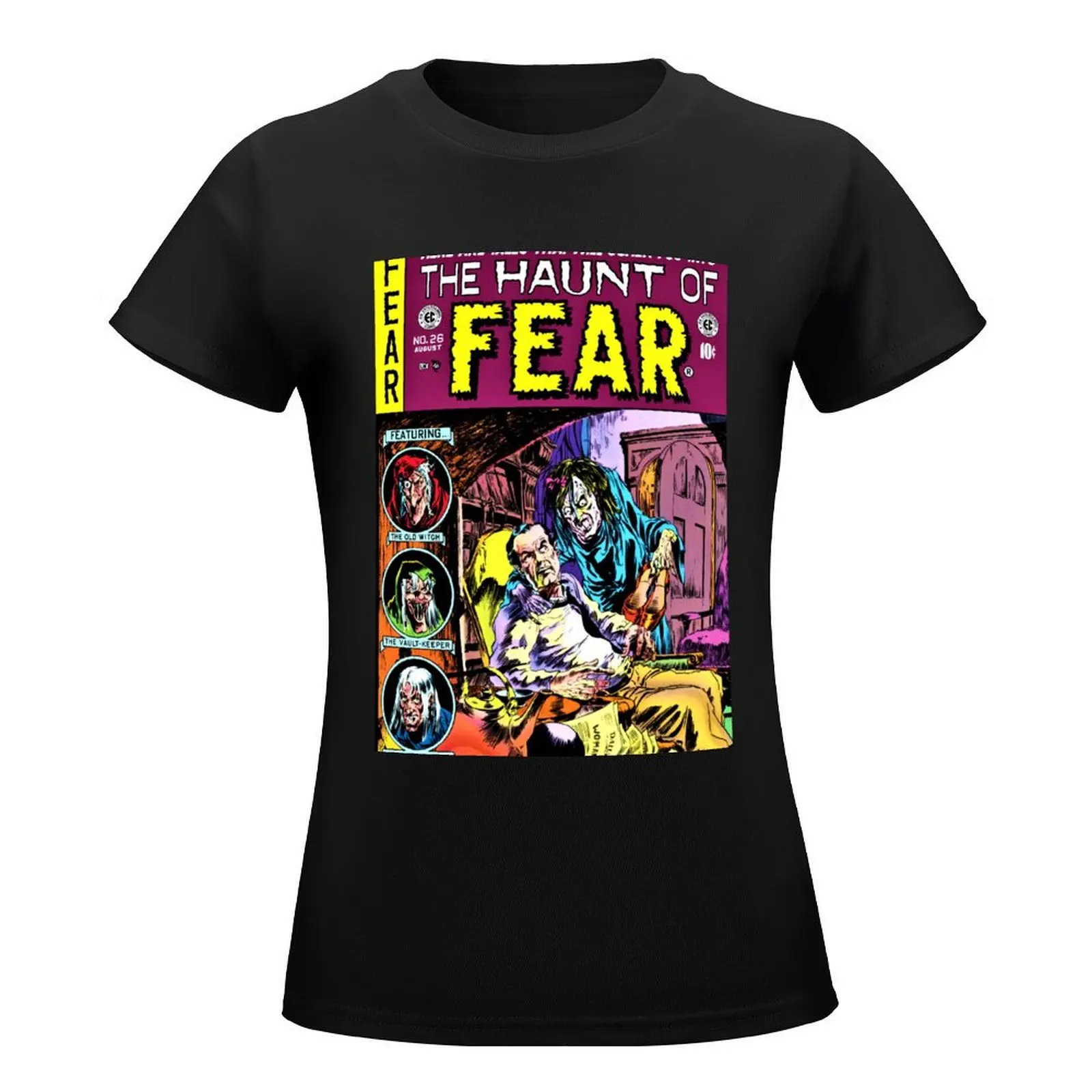 Haunting Fear! T-Shirt Blouse lady clothes shirts graphic tees anime clothes designer clothes Women luxury