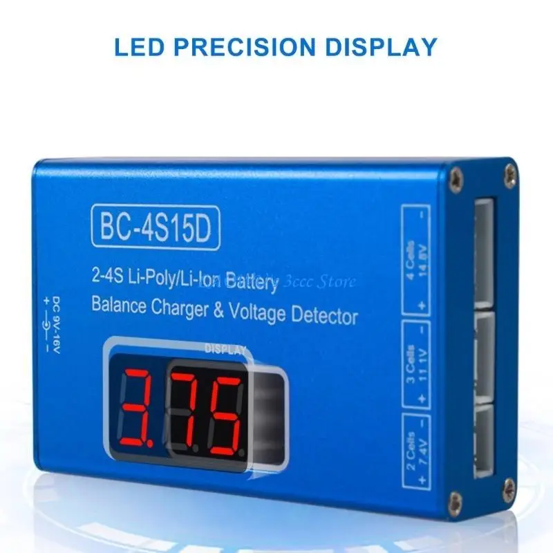 

Y8AD BC-4S15D Battery For 2-4S With Real Time Voltages Display High Accuracy