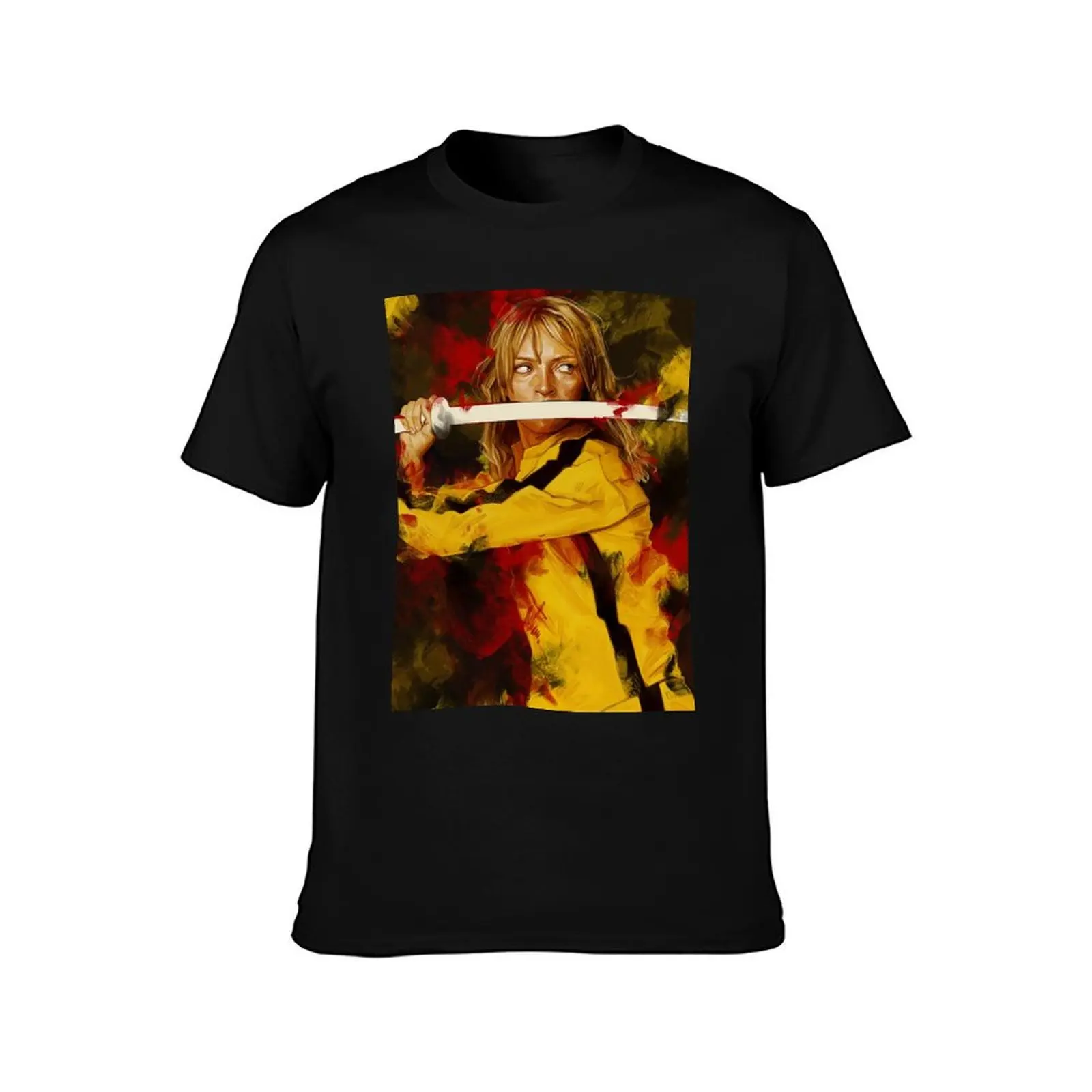 Kill Bill [REVENGE] T-Shirt Work Outdoor Short Sleeve Tee T-Shirt